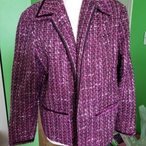 Vintage Button Up Blazer - Size XL